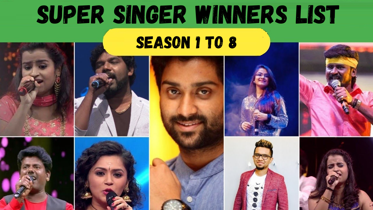 Singing Super Singer Winners List Winners Of Airtel Super Singer