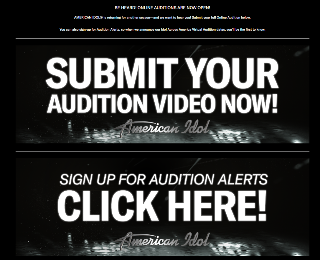 american idol 2023 application